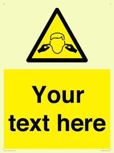 Custom Noise Hazard Sign